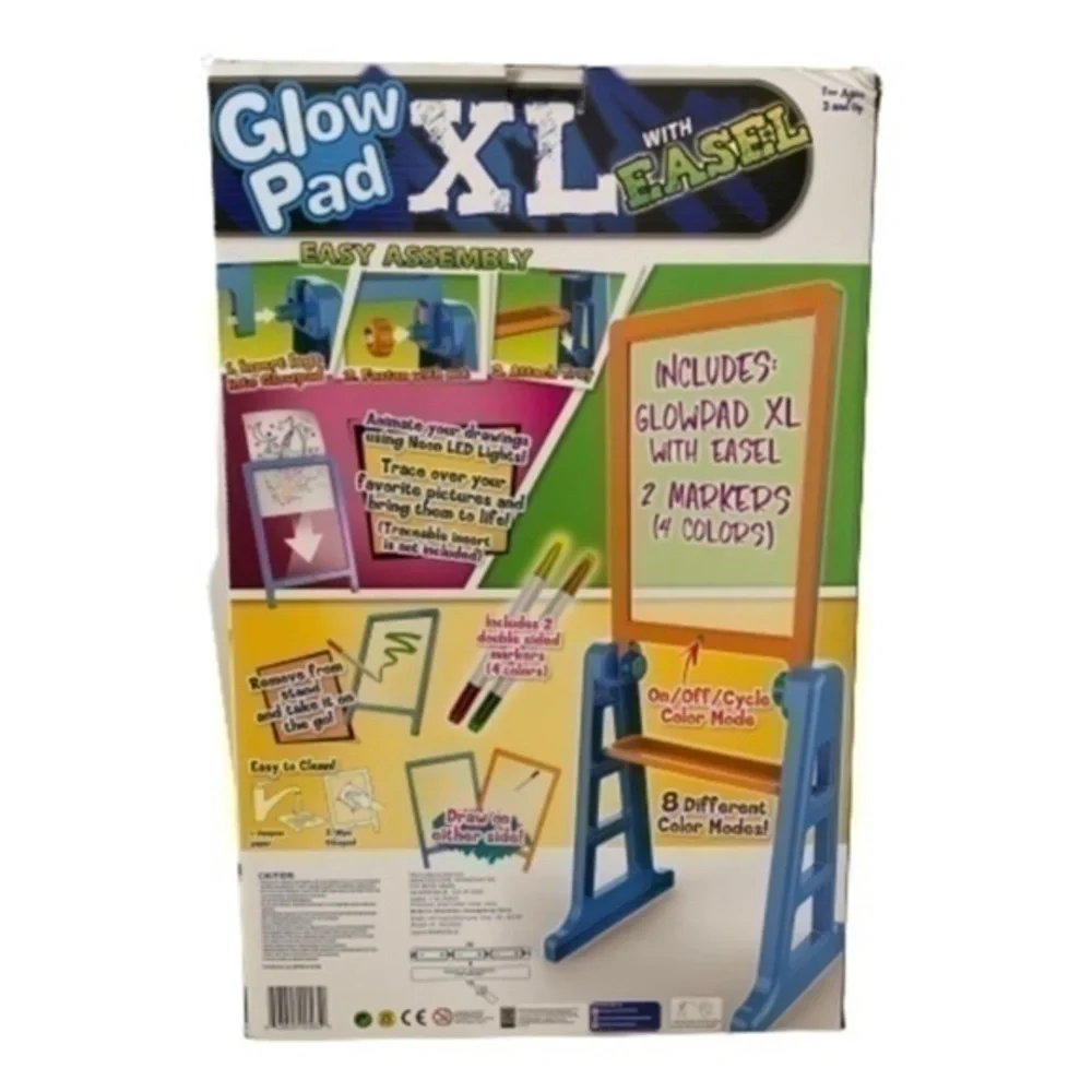 NIB. MINDSCOPE XL LED Light-up Drawing Board & Easel